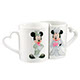 M-04 White Couples Mugs
