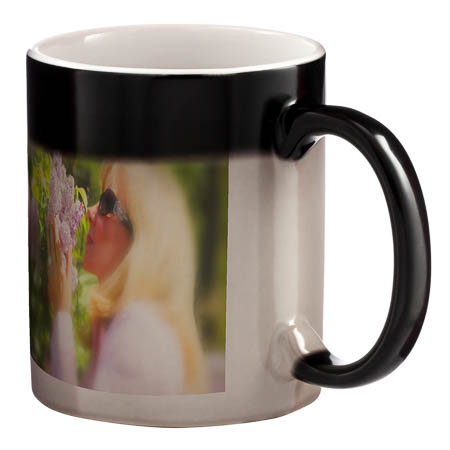 F-M Black Colour Change Mug