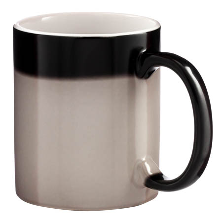 F-M Black Colour Change Mug