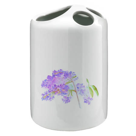 M-S White Ceramic Bath Set