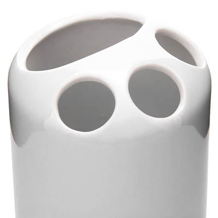 M-S White Ceramic Bath Set