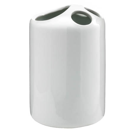 M-S White Ceramic Bath Set