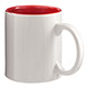 M-02 White Mug Coloured interior