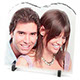 SH-32 Large Heart Top Rock Photo